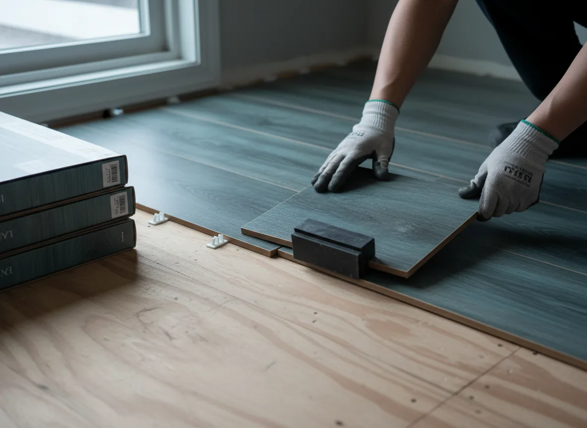 Luxury Vinyl Plank Installation company in Sherman, ME